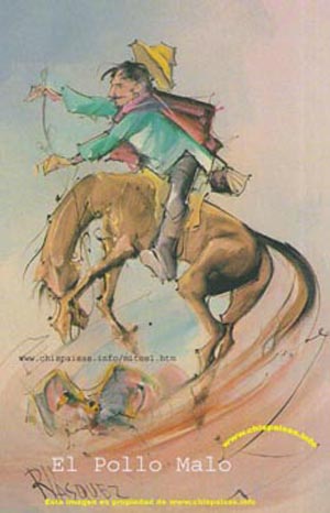 pollo, malo, mitos, leyendas, colombia, fotos, imagenes,  populares, dibujo, pintar, el pollo malo,  colombianos