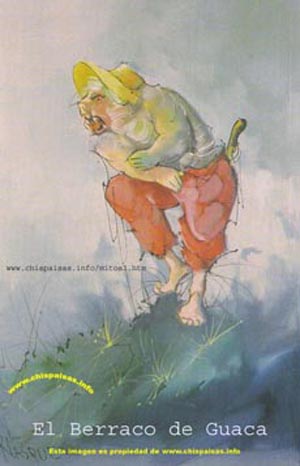 El verraco, berraco de  guaca,   mitos, leyendas, colombia, fotos, imagenes,  populares, dibujo, pintar, heliconia, sal de guaca, historias,  colombianos