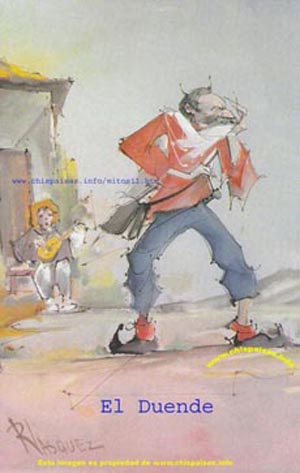  El duende, mitos, leyendas, colombia, fotos, imagenes,  populares, dibujo, pintar,Colombia, pinturas, colombianos